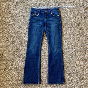Stetson Jeans dark wash denim boot cut